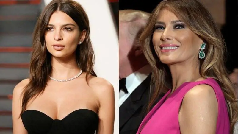Melania Trump ringrazia pubblicamente Emily Ratajkowski