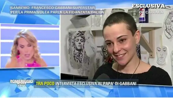 Pomeriggio Cinque, la fidanzata di Gabbani svela la verità: "Ha tanti canovacci nelle mutande"