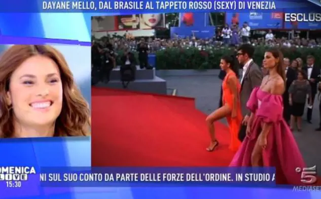 Domenica Live, Karina Cascella attacca Dayane: "Famosa perché vai in giro senza mutande"