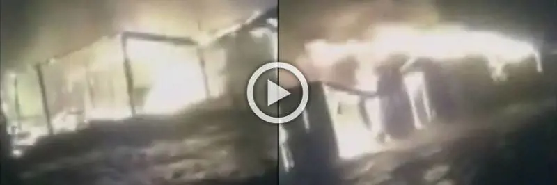 Le risate degli immigrati mentre il ghetto di Rignano va a fuoco