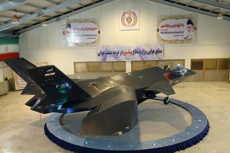 L'Iran annuncia i test di volo per il suo primo caccia stealth