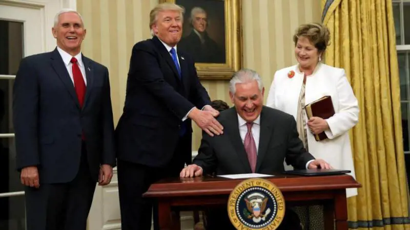 Il segretario di Stato Usa, Tillerson: "Non volevo fare questo lavoro, ho dato retta a mia moglie"