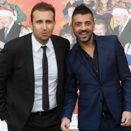 Sanremo, blitz di Pio e Amedeo in sala stampa