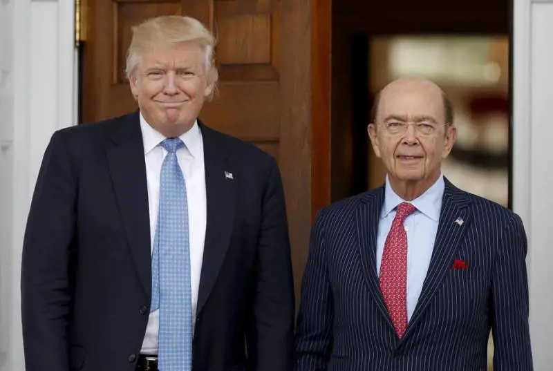 Trump e Wilbur Ross