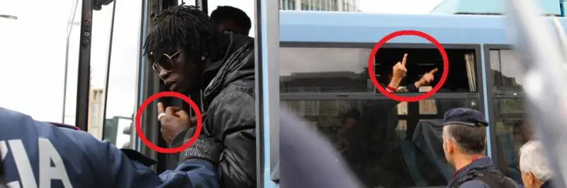 Controlli a tappeto in Centrale: insulti dei migranti ai poliziotti