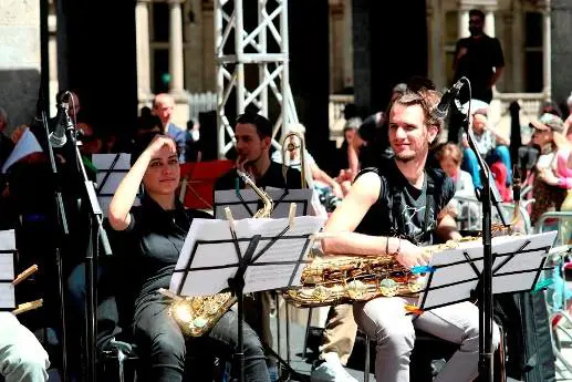 Break in Jazz al parco "Una pausa-pranzo con ritmi più europei"