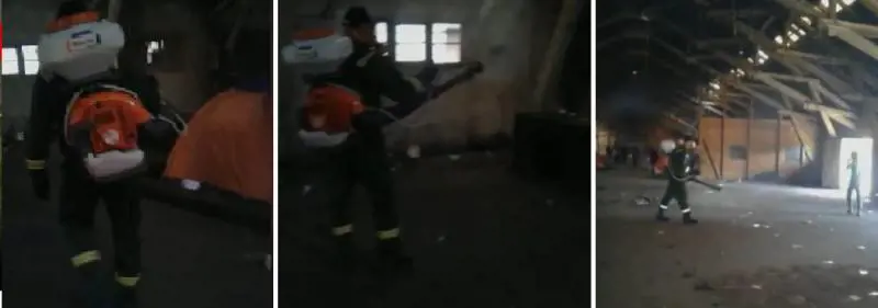 Quel video choc sui migranti: "Sgomberati con l'insetticida"