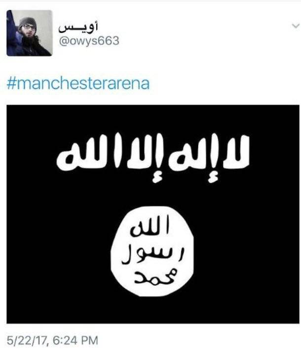 Twitter isis Manchester