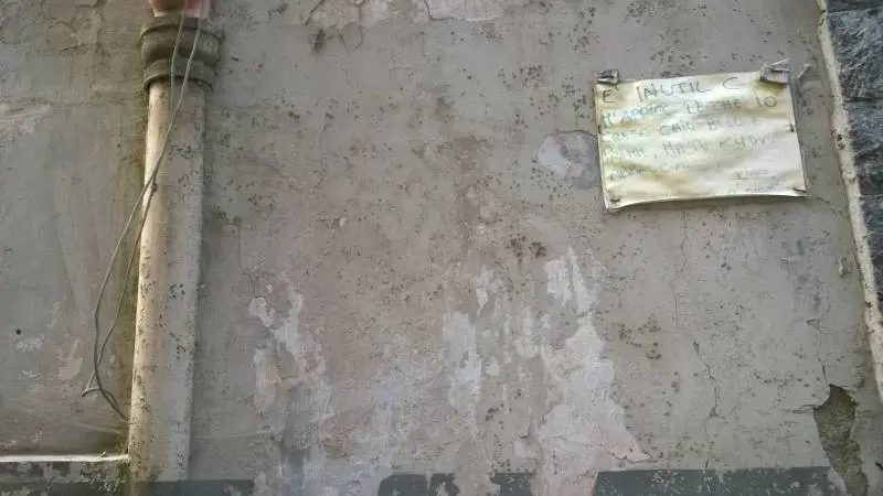 I messaggi lasciati sui muri