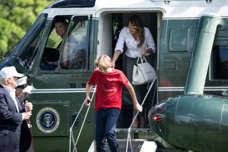 Melania Trump in versione casual