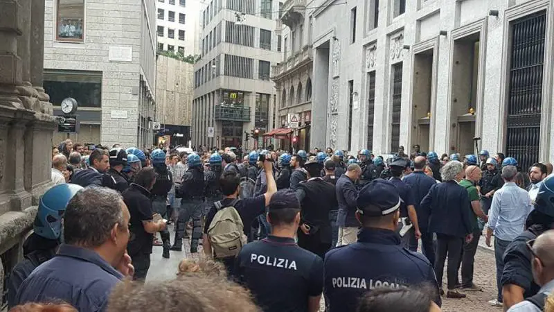A Milano la maxi rissa Casapound-centri sociali