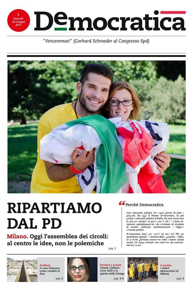 Rottamata "l'Unità" (e i suoi giornalisti): ecco il foglio senza critiche all'ex premier