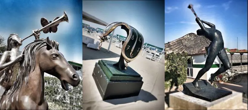 Dalì "on the beach": lady, angeli e orologi A Forte dei Marmi la spiaggia è surrealista