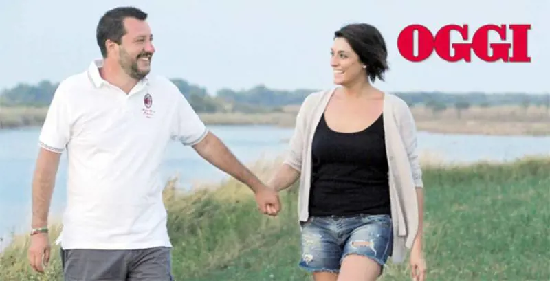 All'incontro con Matteo Salvini spunta pure Elisa Isoardi