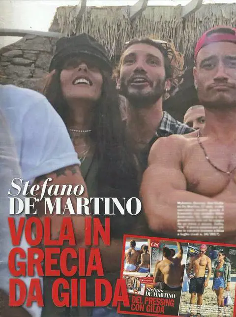 Arriva il bacio (pubblico) di Stefano De Martino con la nuova fidanzata