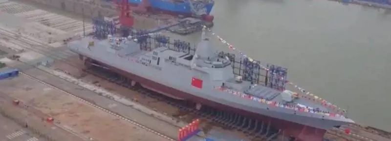 La Cina svela il suo nuovo cacciatorpediniere lanciamissili