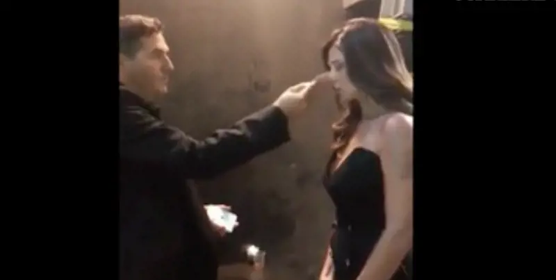 Lo scherzo di Teo Mammuccari. ​Belen Rodriguez ci casca e si arrabbia