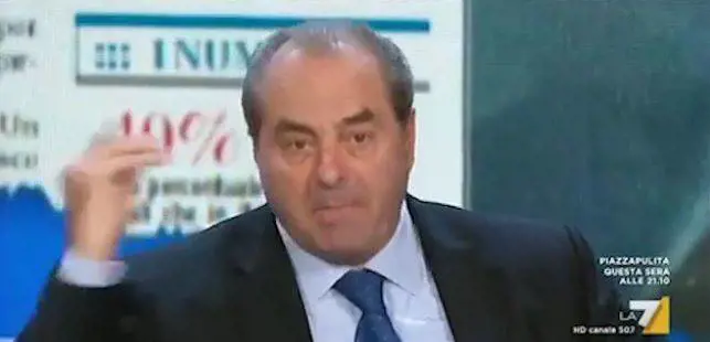"Cosa dici? Ma vai a c..." Lite tv Di Pietro-Fusaro