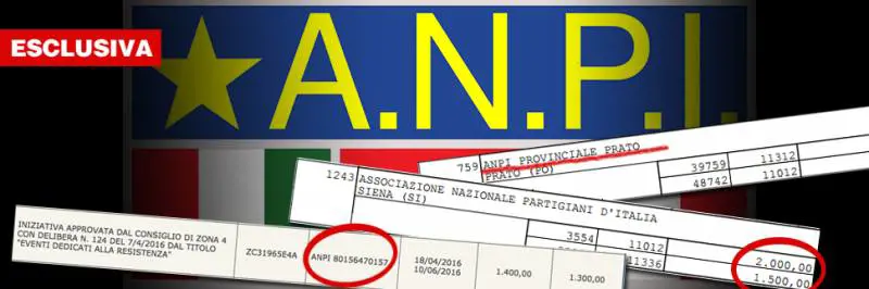 Regalie, 5x1000 e fondi statali: ecco quanto ci costa l'Anpi