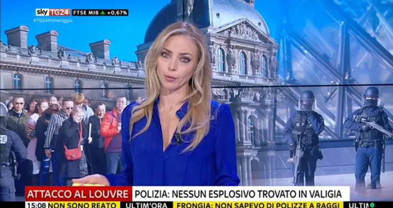 Federica De Sanctis lascia Sky Tg24: l'addio commosso in diretta