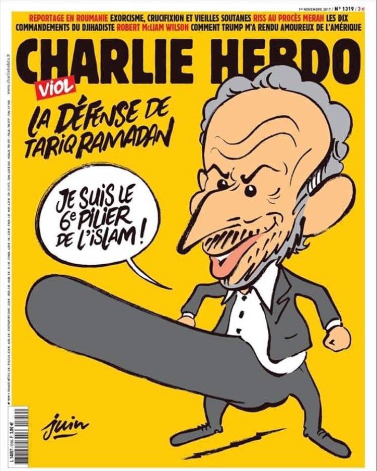 Charlie Hebdo su Tariq Ramadan