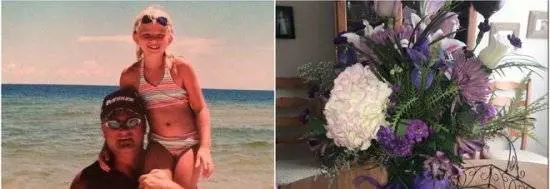 Il padre muore per un tumore e ogni anno spedisce fiori alla figlia