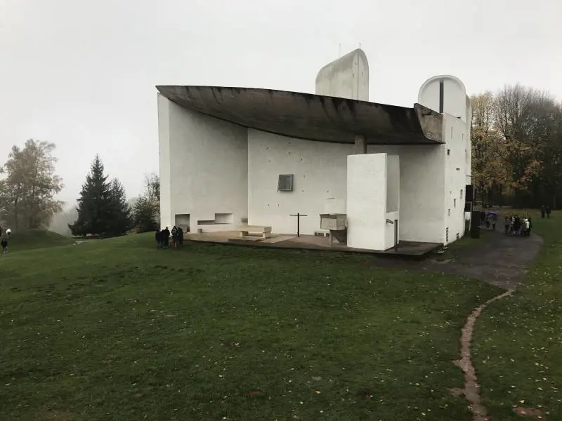 Notre Dame du Haut a Ronchamp (Francia)