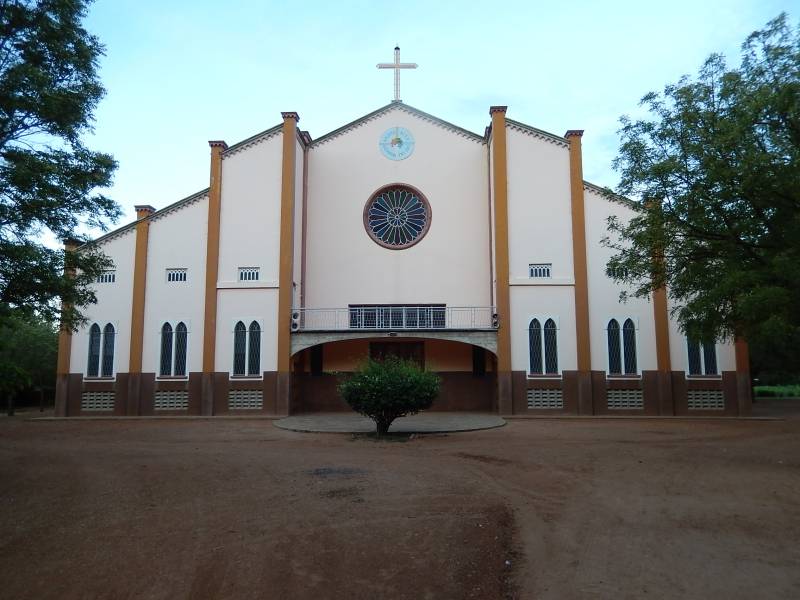 La chiesa di Matany di Moroto in Uganda del Nord 