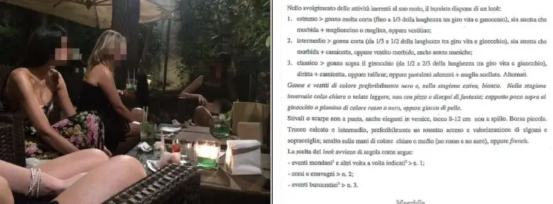 Ecco gli abiti imposti alle borsiste: "Gonna corta per look estremo"
