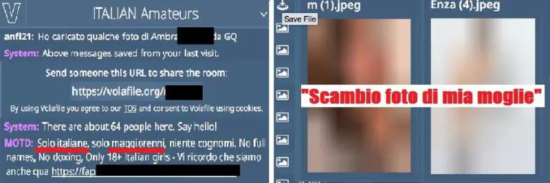 L'album porno di scatti rubati per barattare le donne come figurine