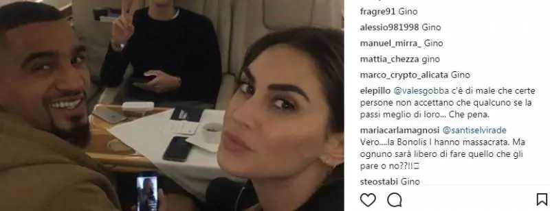 Boateng e Satta nel mirino dei social per il jet privato per Dubai