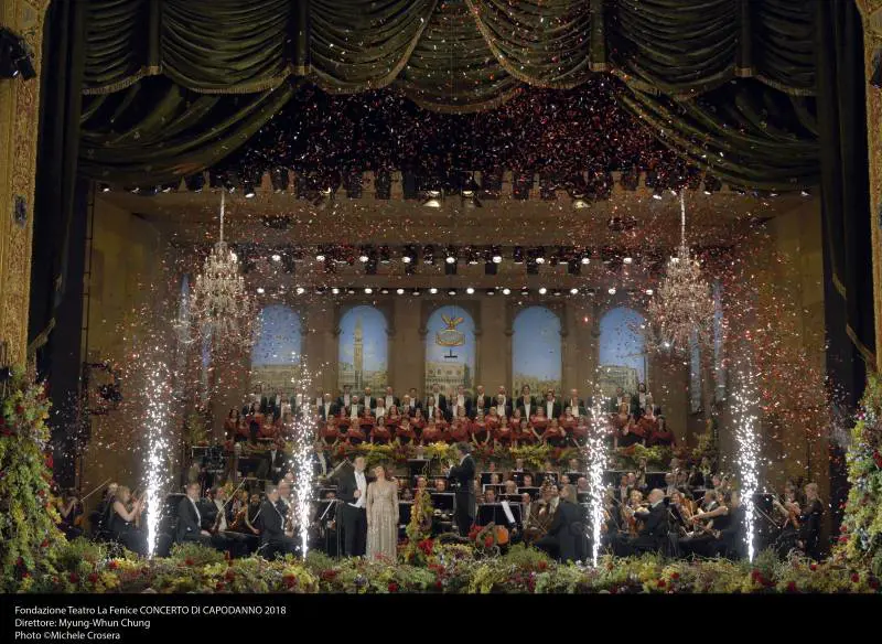 Principio d'incendio al teatro La Fenice di Venezia