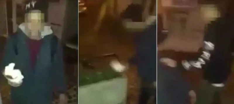 Roma, vandali cantano e ridono: così devastano a calci il presepe