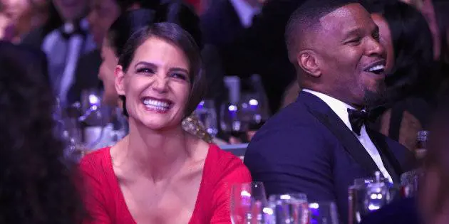 Katie Holmes e Jamie Foxx allo scoperto: insieme ai Grammy