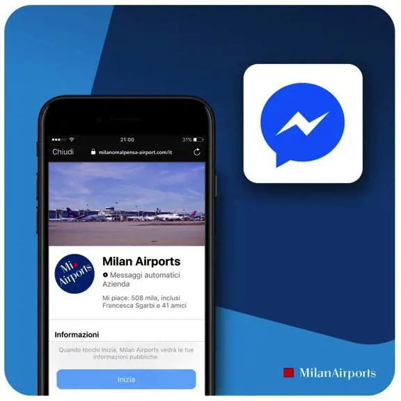 ChatBot, l'assistente virtuale risponde a Malpensa e Linate