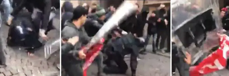 I Cobas: giusto picchiare i carabinieri