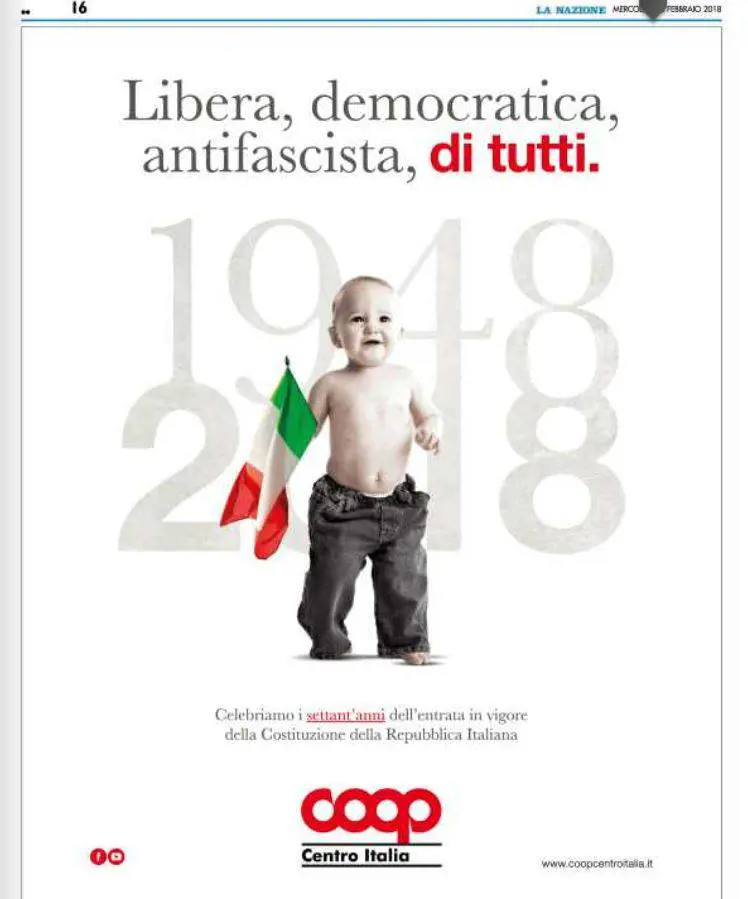 Lo spot della Coop: "Antifascista e di tutti"