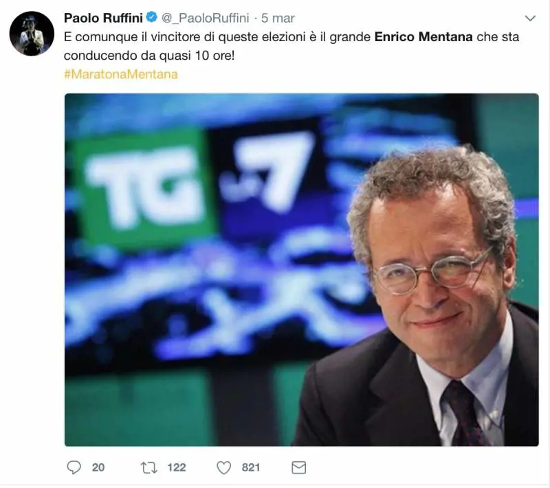 Elezioni, la profezia di Enrico Mentana: "Entro l'anno si torna al voto"