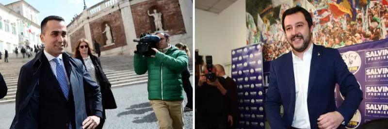 Di Maio: "Chiuderò un forno" Salvini: "Col Pd? Si accomodi"