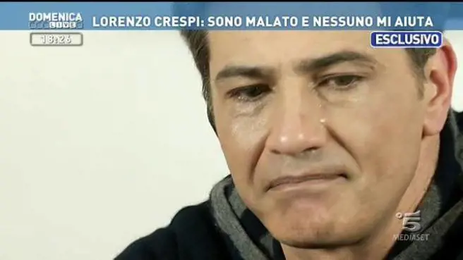 Lorenzo Crespi: "Sono solo e malato. Morirò presto"