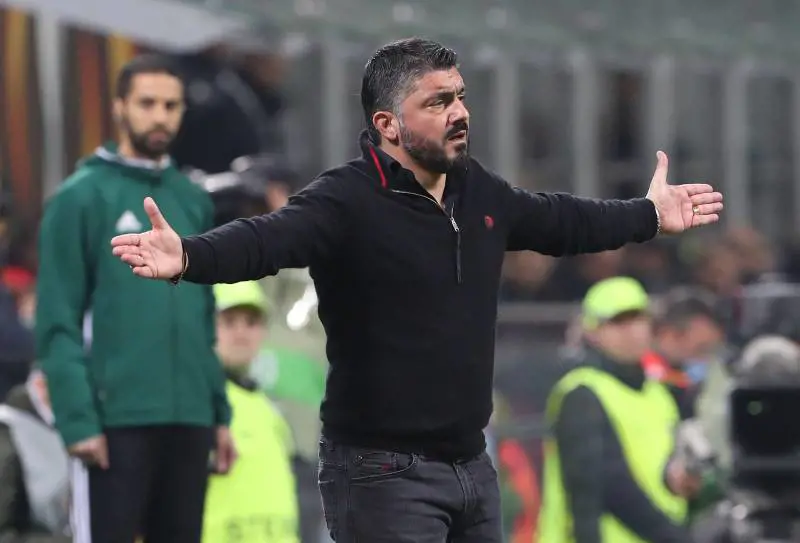 Milan, l'addio di Rino Gattuso