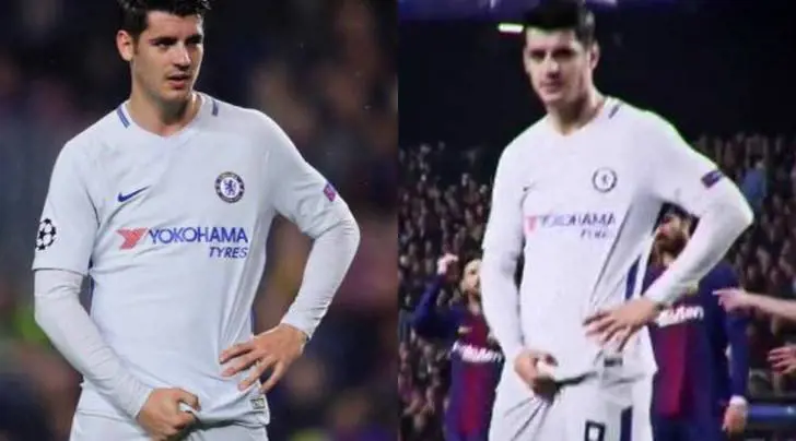 La reazione choc di Morata agli sfottò dei tifosi del Barcellona