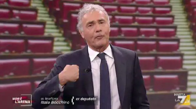 "Hai la bava...", "Informati" Scintille tv Giletti-Bocchino