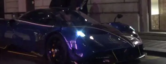 Bergamo, Steven Zhang sfoggia la super car da due milioni di euro