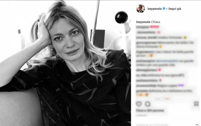 Anche la "sciura" Sala su Instagram