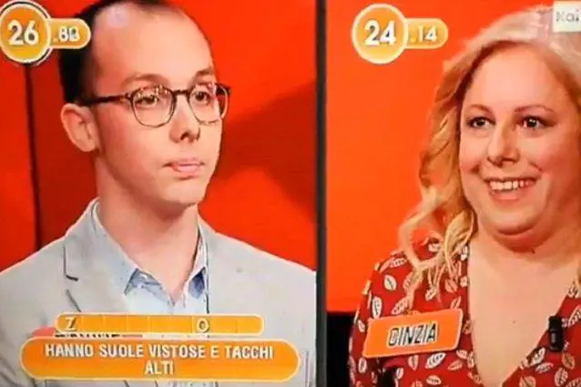 Gaffe all'Eredità: "Hanno suole vistose e tacchi alti? Zoc..."