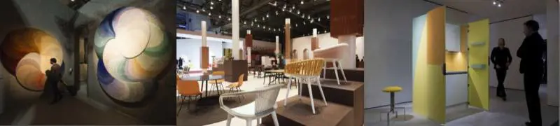 Gli stand di CC-Tapis e Magis al Salone del Mobile.Milano