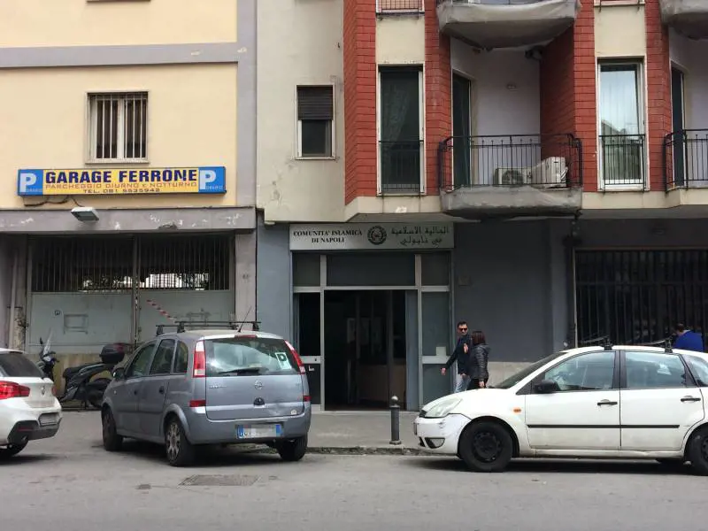 La moschea in corso Lucci, a Napoli