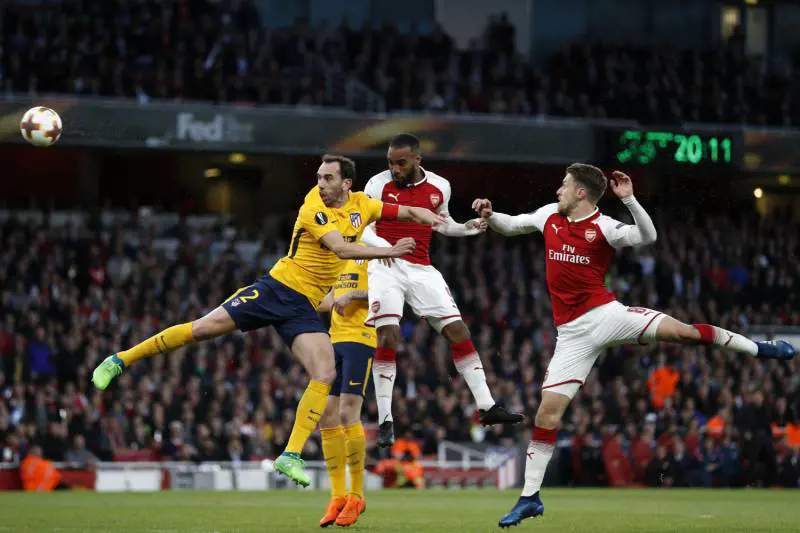 Europa League, l'Atletico Madrid pareggia 1-1 in casa dell'Arsenal