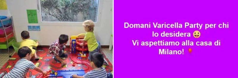 L'annuncio choc del "Varicella Party" su Fb